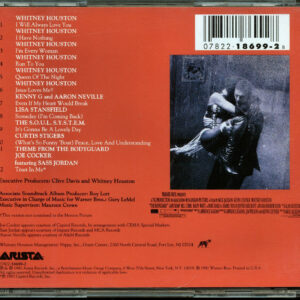 The Bodyguard (Original Soundtrack Album) by Various Artists (CD, 1992, Arista)